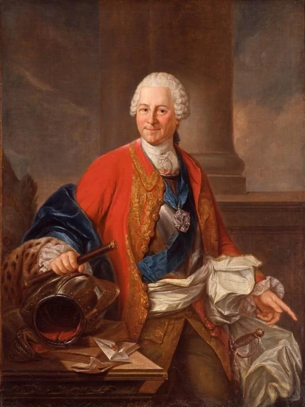 Ritratto di Heinrich Graf Von Brühl